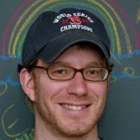 Grist's Senior Editor Lisa Hymas, in Blue, Waxes Green