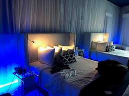 The Blue Accent Lights Were Cool Easy To Turn Off If Not Wanted Picture Of The Saint Hotel Key West Autograph Collection Tripadvisor