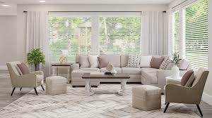 Farmhouse living room with exposed brick. 100 Modern Farmhouse Interior Design Ideas For Any Room In Your Home Spacejoy