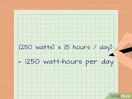 Formula to calculate kilowatt hour. 4 Ways To Calculate Kilowatt Hours Wikihow
