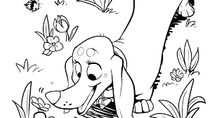 There are tons of great resources for free printable color pages online. Ellie The Wienerdog S Spring Coloring Page Ellie The Wienerdog