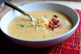 Ree S Perfect Potato Soup Is Absolutely Heavenly Recipe Winter Soup Recipe Best Soup Recipes Cheesy Cauliflower Soup