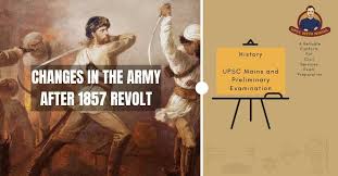Changes In The Army After 1857 Revolt