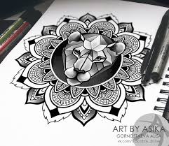 Lion is also connected with royalty, dignity and courage, authority and justice. Lion In Mandala Tattoo Sketch Ornamental Dotwork On Behance