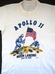 Vintage Apollo 11 Moon Landing T Shirt Childs Size S M 1969 Nasa Souvenir Vintage Moon Shirts T Shirt