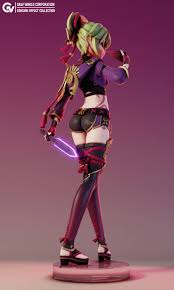 Kuki Shinobu - Genshin Impact 3D Model by Gray World Corporation