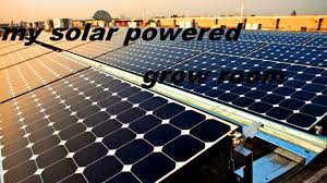 Depending on the wattage, the number of bulbs, and distance the solar panel is from the light source will determine how strong a charge the solar panel receives, and how much wattage the solar panel will then be able to produce for powering other objects. Solar Powered Grow Room Test Youtube