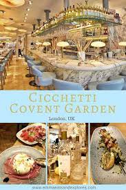 Cicchetti Covent Garden Is A Restaurant Serving Italian Tapas In London Small Plates Of Food To S Covent Garden London Covent Garden White Wine Sangria Recipe