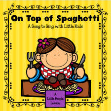 Click the spaghetti coloring pages to view printable version or color it online (compatible with ipad and android tablets). On Top Of Spaghetti A Song For Little Kids With Cue Cards Tpt