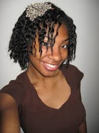 Braids can be left in for six to eight weeks. Twist Out On Short Relaxed Hair