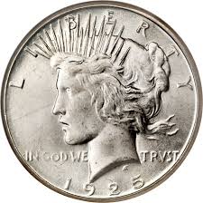 1925 s peace silver dollar coin value facts