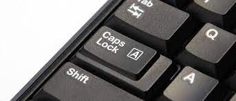 Users running windows 2000, windows xp or windows vista can lock their computer using the task manager. How To Use The Shift Key To Disable Caps Lock