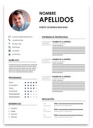 It can be easily personalized for whichever industry you are applying for. 5 Disenos De Curriculum Vitae Gratis Descargar Empleos En Costa Rica