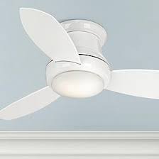 Check flush mount ceiling fan & downrod fan installing, get tips to choose the best size hugger/flush ceiling fan for low ceiling height and small rooms. Small Ceiling Fans 44 Inch Diameter And Less Lamps Plus