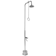 You're reviewing:rv exterior shower faucet white. Outdoor Beach And Pool Showers Made Of High Quality Stainless Steel