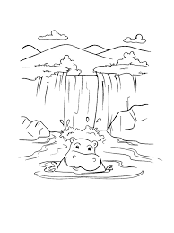 Waterfalls are a beautiful form of nature. Waterfall Coloring Pages Download And Print Waterfall Coloring Pages