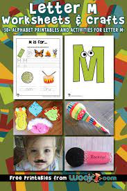 When they get a tad older, (think older preschooler age) everything changes. Letter M Worksheets Crafts Woo Jr Kids Activities