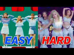 Easy To Hardest Twice Dance Youtube Twice Dance More And More Twice Dance