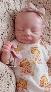 One of a kind clay doll by Monica Kaye. #claydoll #reborn #reborndoll  #dollcollecting #dolls