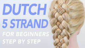 Maybe you would like to learn more about one of these? How To Dutch 5 Strand Braid Step By Step For Beginners You Will Need An Extra Hand For This One Youtube