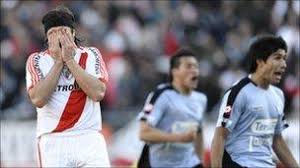 Rio da prata (river plate, em inglês) — grande estuário entre argentina e uruguai; Argentina S River Plate Lose Historic Relegation Fight Bbc News
