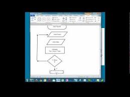 Creating A Simple Flowchart In Microsoft Word