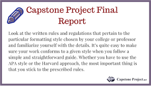 We have commented on this paper with essential notes that you need to consider while writing. Top Tips For Easy Capstone Project Final Report Writing