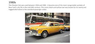 Image result for Federal Yellow 1956 Checker Taxi