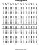 tax schedules templates