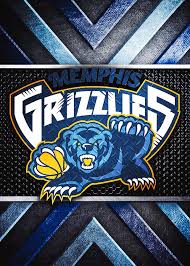 To distinguish themselves from their former city, the grizzlies change their logo and alter their color scheme for blue, navy, yellow, and gray. Memphis Grizzlies Logo Art Digital Art By William Ng