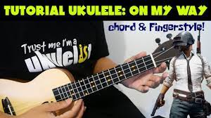 Tutorial Ukulele Pemula Lily Alan Walker Chord Fingerstyle Youtube