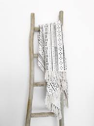 Beach Throw Blanket Tribal Throw Blanket Ivory Black Throw Blanket Mudcloth Inspired Throw Throw Blanket Boho Throw Blanket Beach Throw Blanket