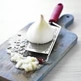 What do you use to grate an onion?