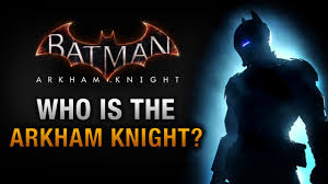 I can't remember exactly from where. Batman Arkham Knight Who Is The Arkham Knight Youtube