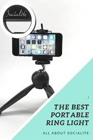 Blogger Youtuber Fan Of Amazing Lighting Check Out The Best Portable Ring Light For Your Pics With Socialite Portable Ring Light Light Good Things