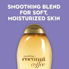 Indulge in the robust aroma of coffee & rich coconut oil with the ogx smoothing + coconut coffee body collection. Ogx Smoothing Coconut Coffee Body Cream 19 5 Fl Oz Walmart Com Walmart Com