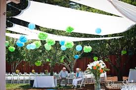 Outsunny 10' x 20' heavy duty pop up canopy with 6 sidewall mesh netting, outdoor party event tent with oxford fabric roof for backyard garden patio, cream white 3.7 out of 5 stars 241 $198.99 $ 198. Stunning Diy Backyard Shade Ideas 1000 Images About Backyard Party Layout Ideas On Pinterest Party Canopy Backyard Shade Ideas Backyard Shade