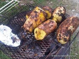There are just a few of them that are delicious enough to spark up my. Video Roasted Yam Jamaican Style Youtube