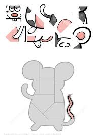 jigsaw puzzle with funny mouse free printable puzzle games free printable puzzles printable puzzles jigsaw puzzles for kids