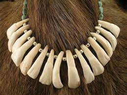 Native American Buffalo Tooth Turquoise And Sterling Necklace Etsy Sterling Necklaces Necklace Necklace Etsy