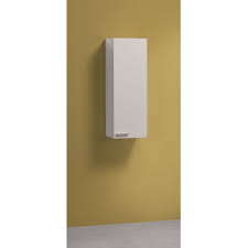 W wall cabinet in white. Alaska White Gloss Wall Mounted Bathroom Cupboard Storage Cabinet Furnicomp
