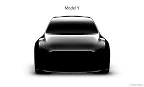 First Teaser Image Of Model Y Revealed By Tesla Tesla Tesla Model X Tesla Roadster