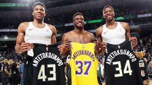The third oldest of five to nigerian immigrants charles and veronica antetokounmpo, giannis comes from the quintessential. Giannis Antetokounmpo And His Brothers Have One Goal Be Their Father S Legacy Abc7 Los Angeles