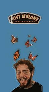 Post Malone Postmalonewallpaper Post Malone Wallpaper Post Malone Rapper Art