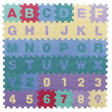 Eautifloor has designed a unique foam alphabet and abc learning play mat. Play Studio Alphabet And Number Puzzle Eva Mat 36 Pieces The Warehouse