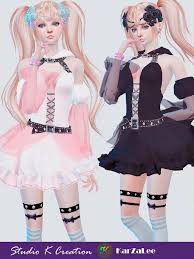 See more ideas about sims 4 anime, sims 4, sims. Studio K Creation Hooide Mini Dress For The Sims 4 Spring4sims Sims 4 Mods Clothes Sims 4 Sims 4 Clothing