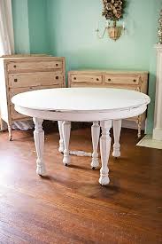 Shop white dining table sets with matching chairs in various styles like modern & traditional and shapes including round, oval, & rectangle. Pin By Vintage Chic Furniture On Shabby Chic Vanity White Distressed Antique Www Vintagechicfurniture Com Antique Dining Tables White Shabby Chic Shabby Chic Bedrooms