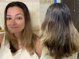 A mixture of dandruff shampoo and baking soda should be strong enough to help lift your hair dye, without drying out your strands. I Dyed My Hair Myself At Home And It Was An Easy Process