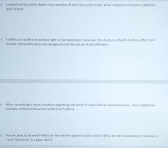 This solution is then sprayed in an even distribution over an area where it's suspected that blood is present. Chemical Molar Mass Melting Point 300 F Boiling Point Chegg Com