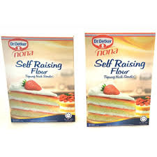 Buat sendiri tepung kek dan tepung naik sendiri: Dr Oetker Nona Self Raising Flour Tepung Naik Sendiri Halal 450g 900g
